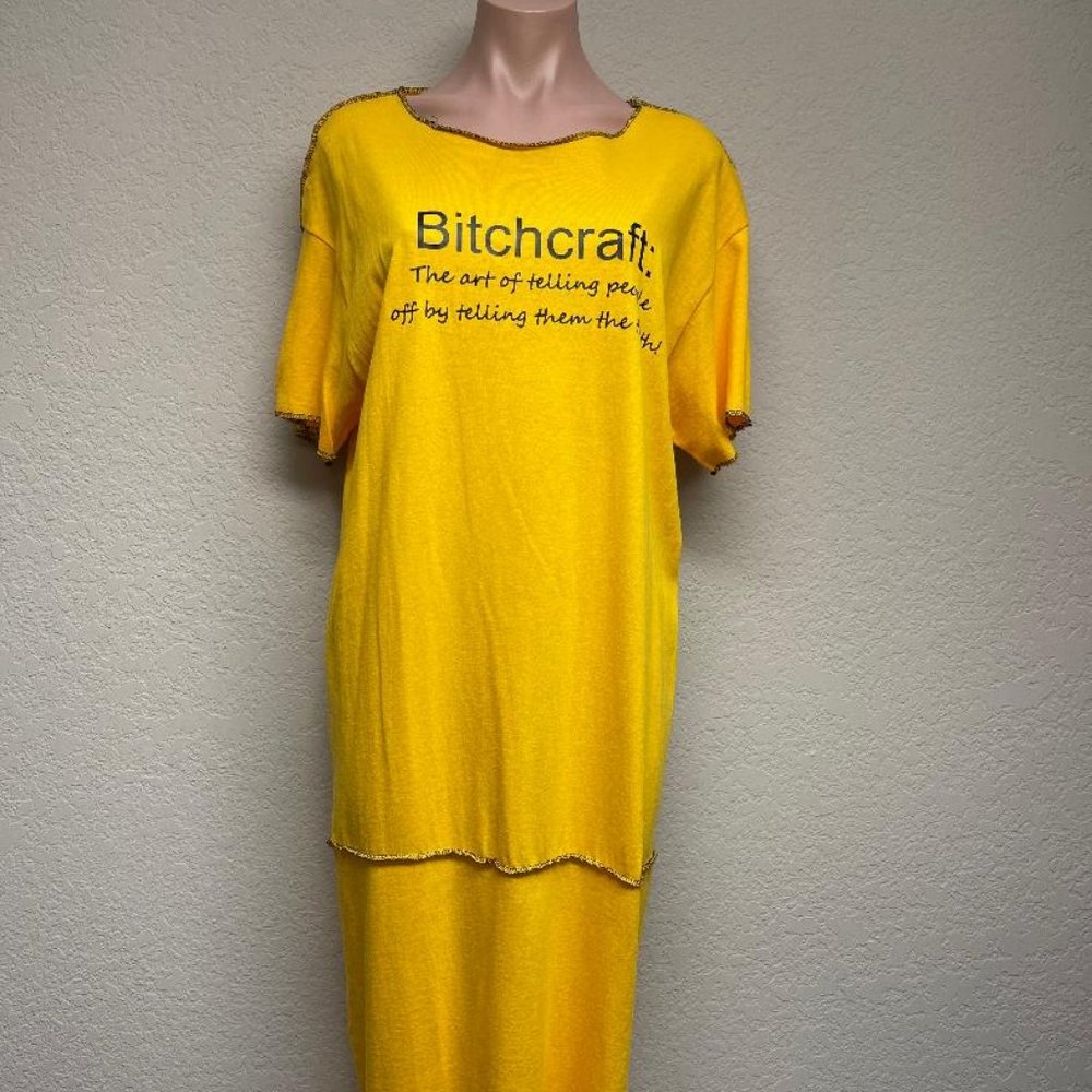 Large Long Yellow Dress